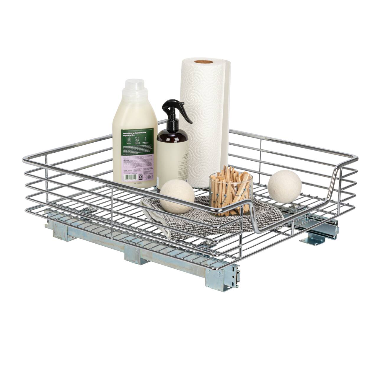 Household Essentials Glidez Chrome Cabinet Organizer